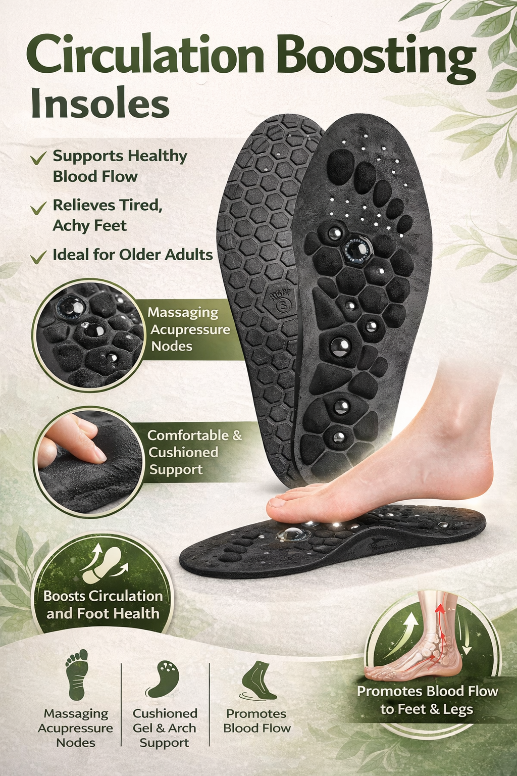 Circulation Support Insoles